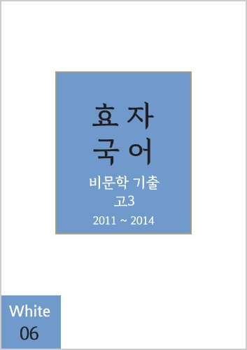 효자국어 화이트: 06 (고3 2011-2014)
